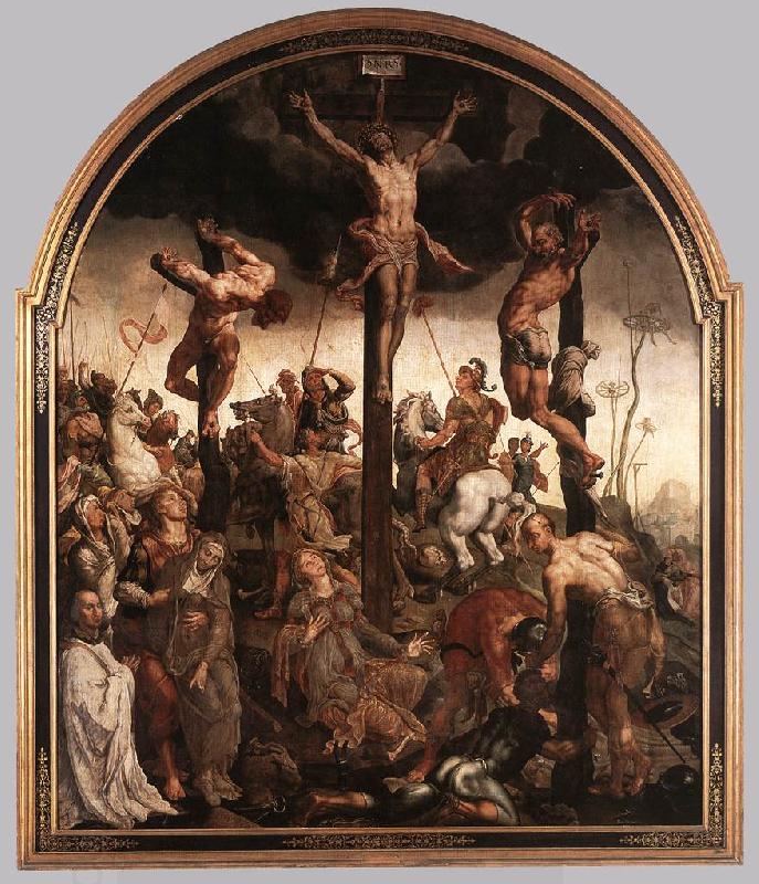 HEEMSKERCK, Maerten van The Crucifixion sg China oil painting art